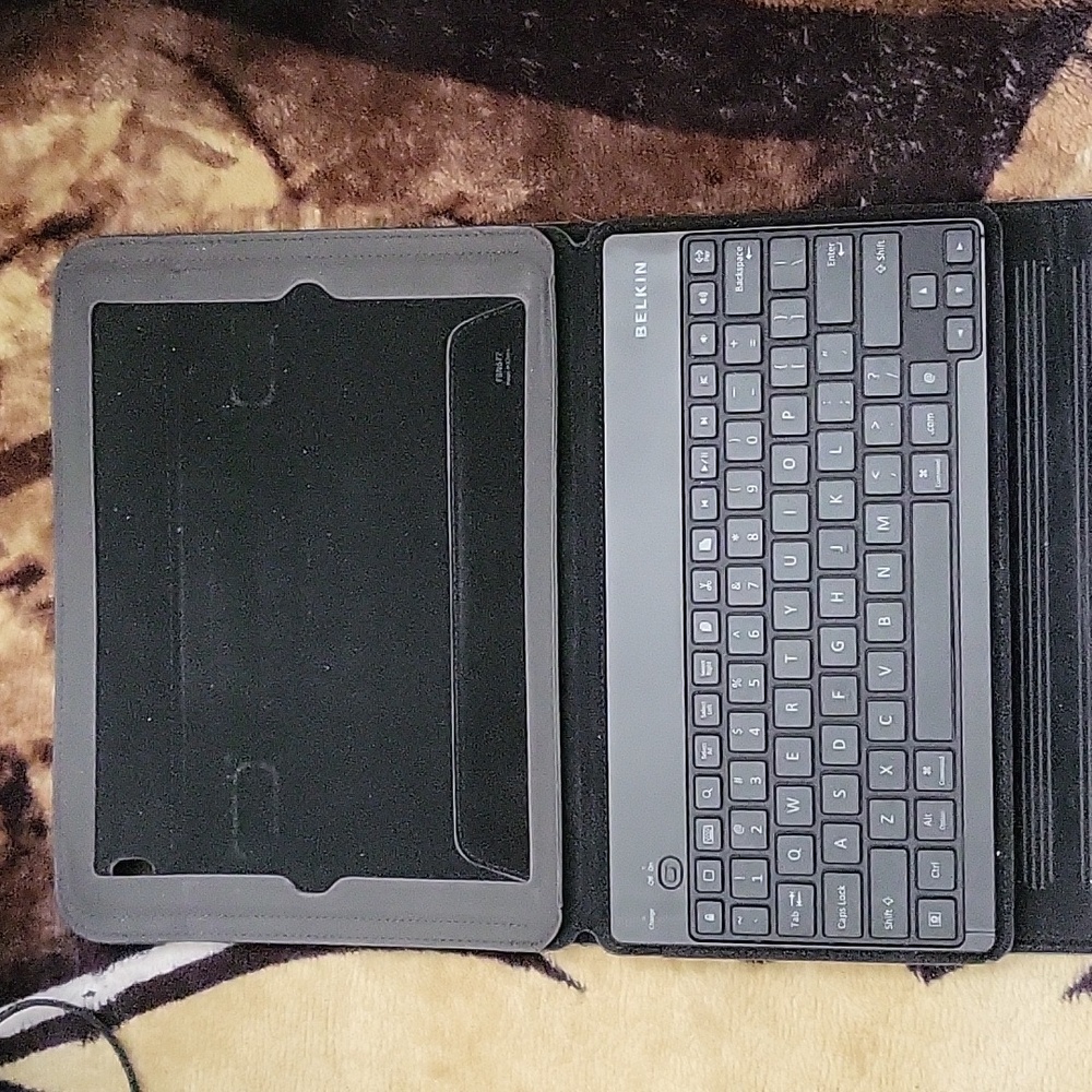 Belkin Bluetooth keyboard used